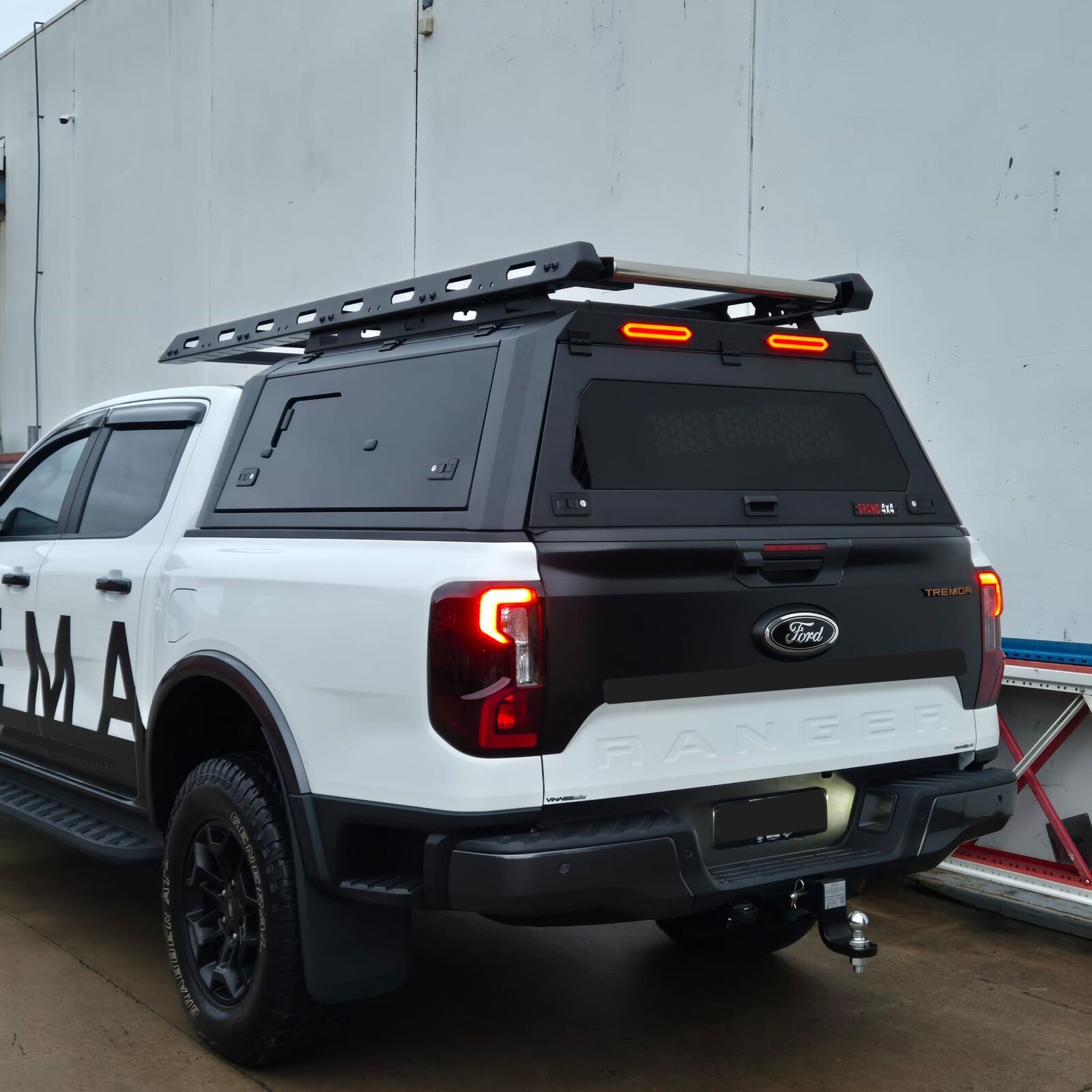 Tub Platform Rack G4 Cantilever Tradie Platform Rack for Tub Ute Canopy Roof - GRAND4x4