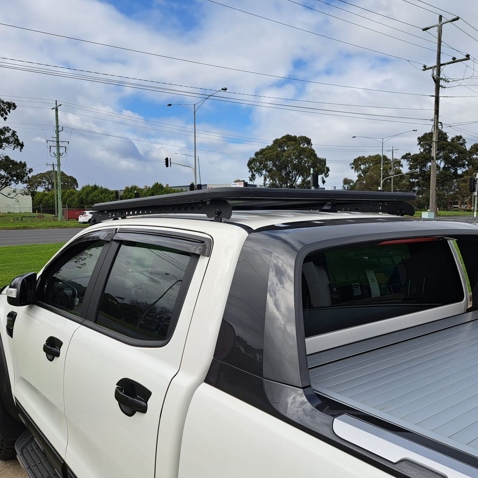 Aluminium Alloy Platform Roof Rack to suit Ford Ranger PX 1/2/3 2012 ...