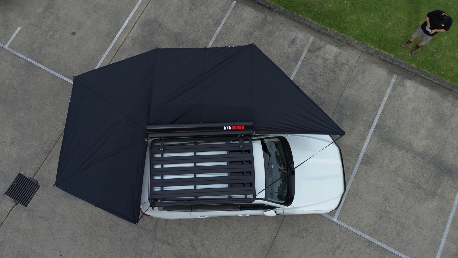 270 Awning (Driver Side, Aluminium Cover) GRAND4x4