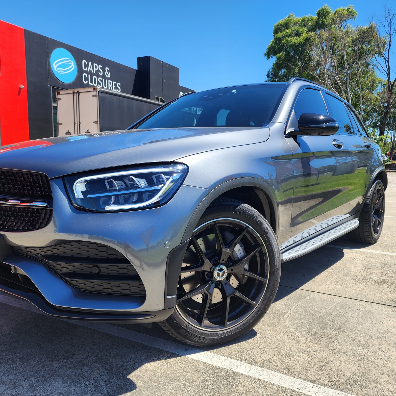 Luxury Side Steps Running Boards For MercedesBenz GLC X253 20152023 GRAND4x4