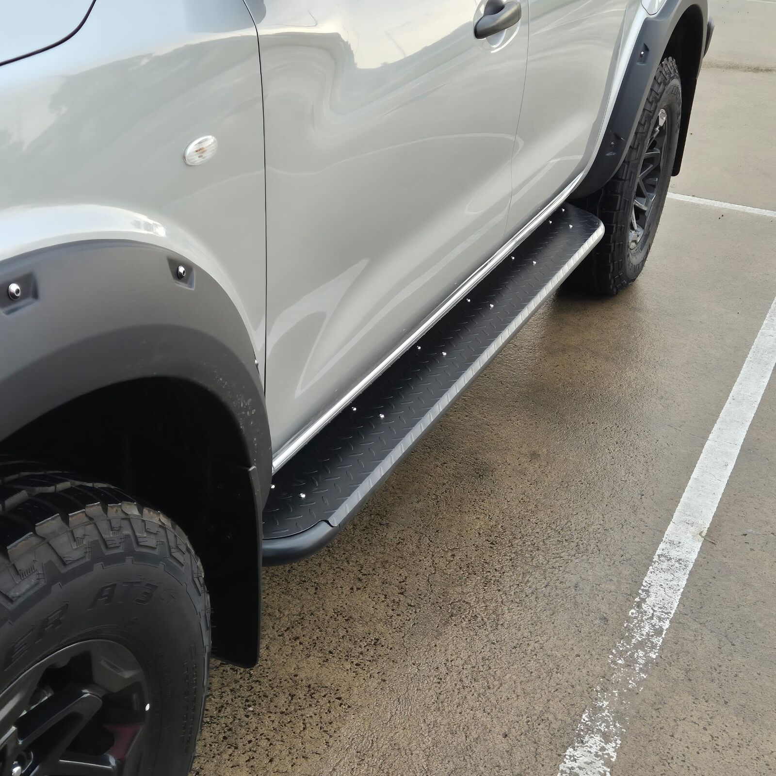 Side Rails For Np300 Steel Side Steps Brush Bars Rails suits Nissan Navara NP300 2015 - 2025 ...