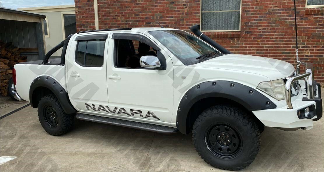 Fender Flares Guard Arch Cover to suit Nissan Navara D40 Spanish 2005