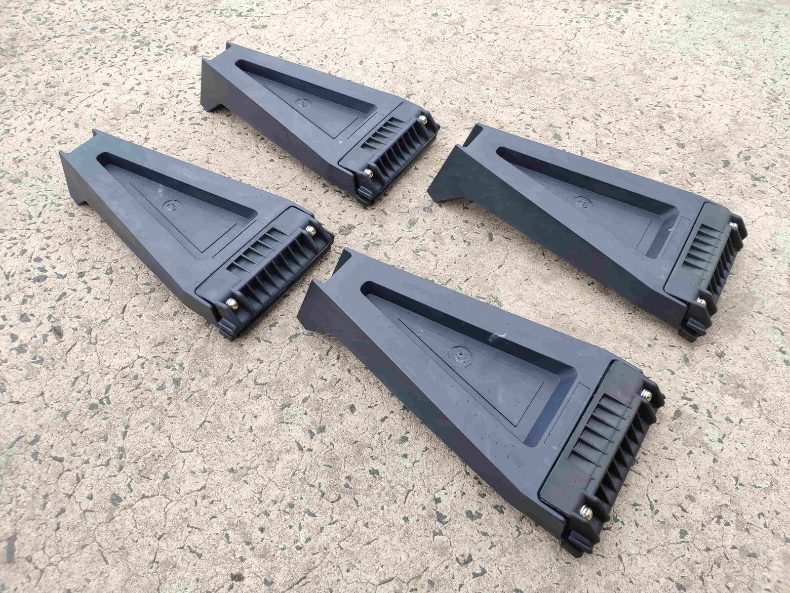 4 x 11 Inch 28CM Roof Rack Rail Bracket for Rain Gutter Mount Vehicles