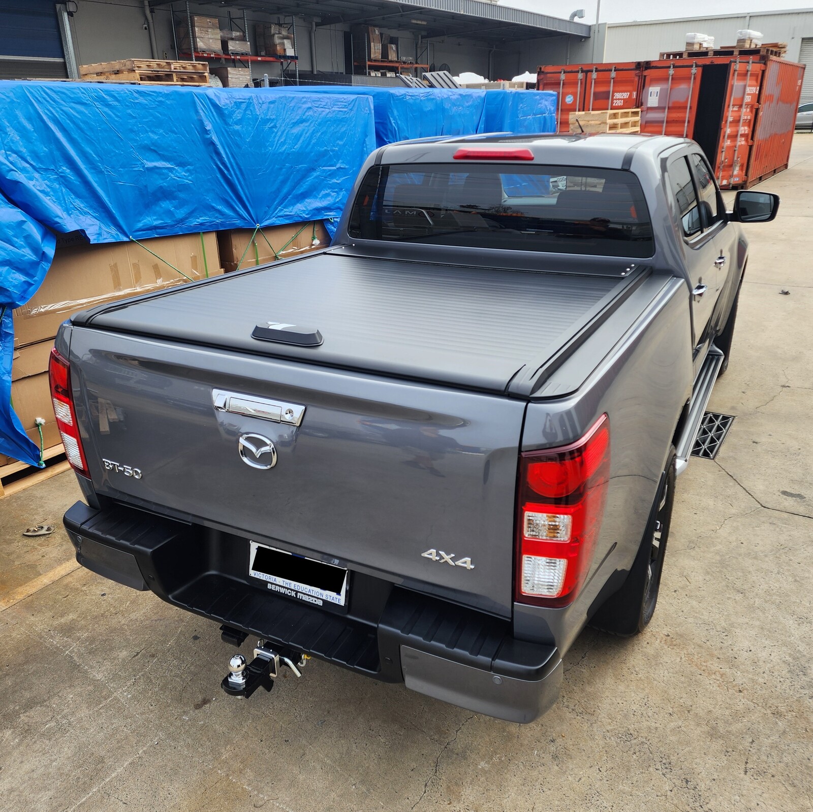 Rectractable Roller Shutter Tonneau Cover for Mazda BT50 2020 2022