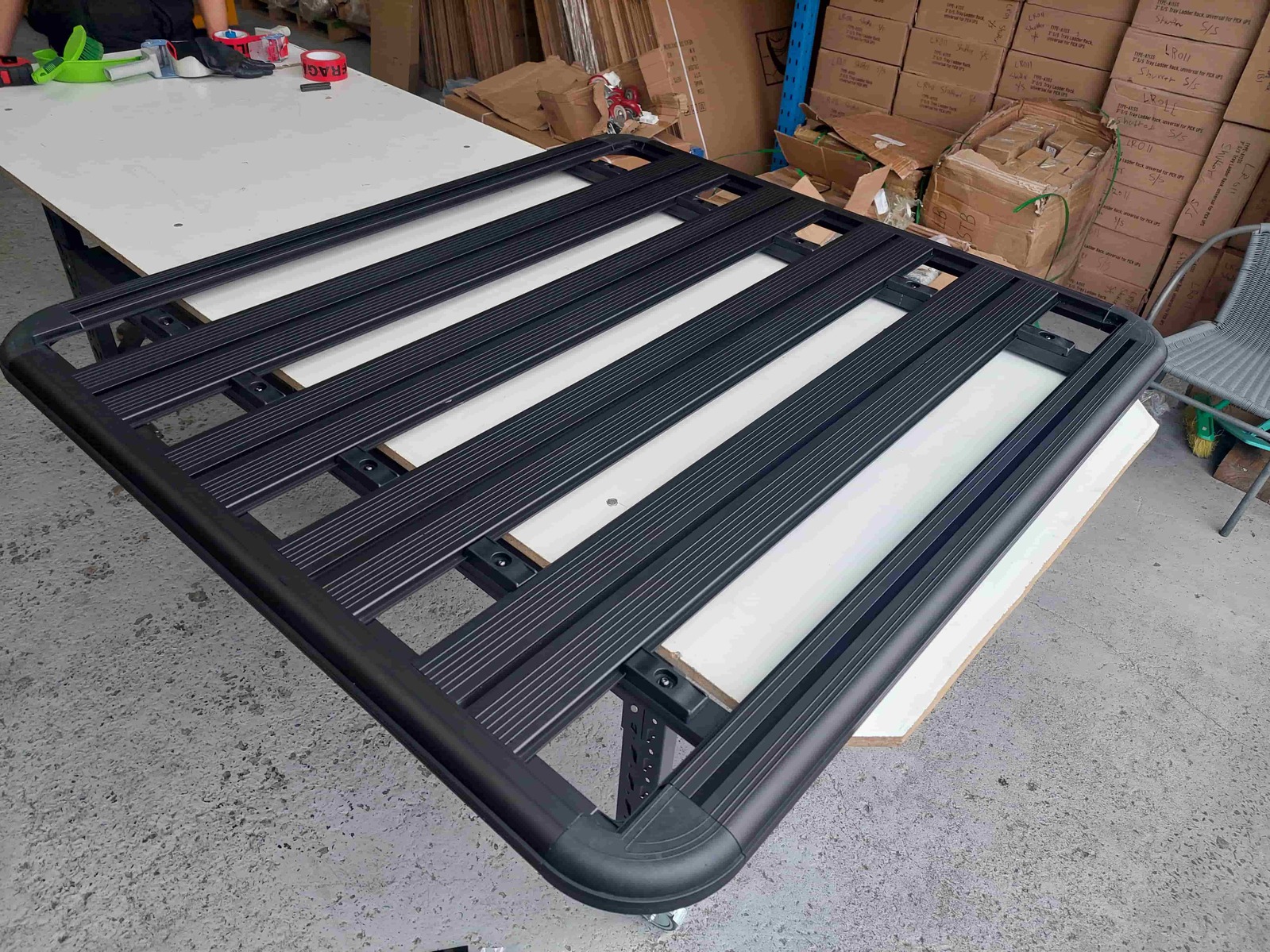 Aluminium Alloy Platform Roof Rack to suit Mazda BT50 2012 2019 Dual Cab BT50 Unbranded