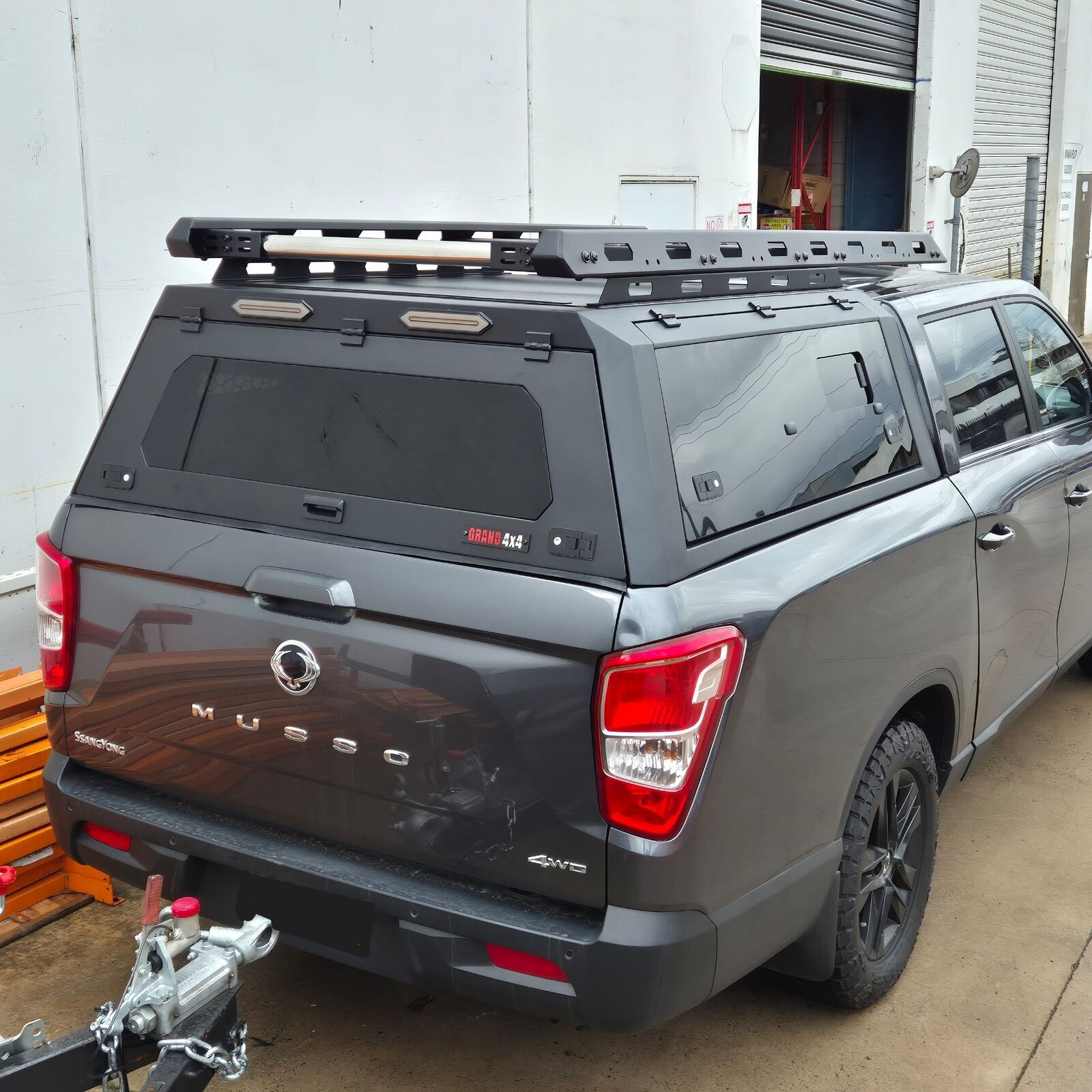 Tub Platform Rack G4 Cantilever Tradie Platform Rack for Tub Ute Canopy Roof - GRAND4x4