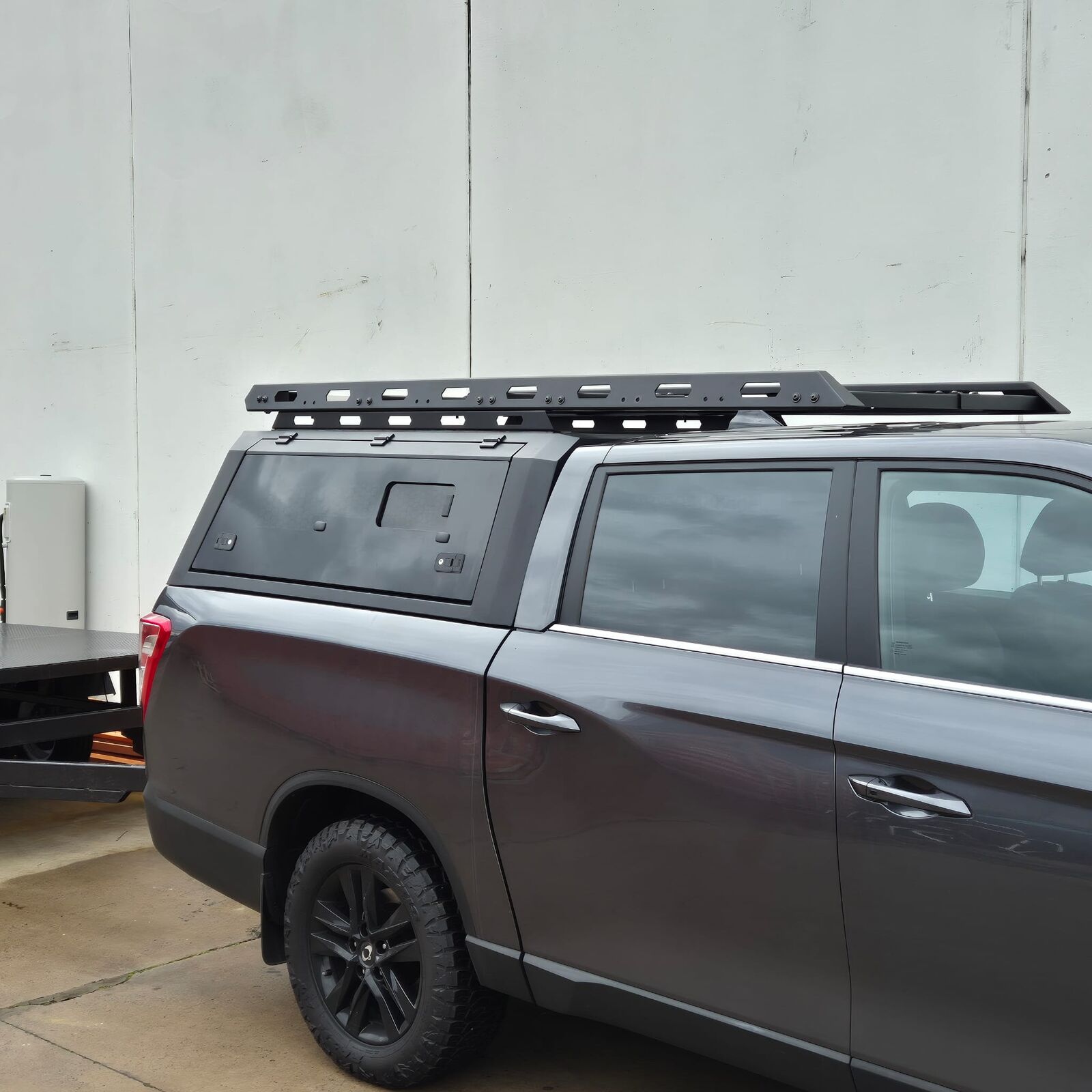 Tub Platform Rack G4 Cantilever Tradie Platform Rack for Tub Ute Canopy Roof - GRAND4x4