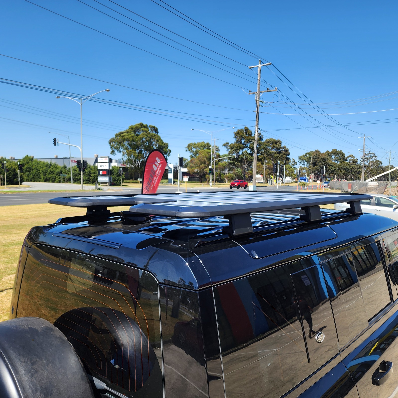 Aluminium Alloy Platform Roof Rack For Land Rover Defender 110 2020 ...
