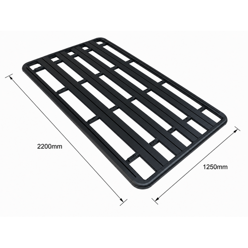 Aluminium Flat Platform Rack 2200mm (L) x 1250mm (W)