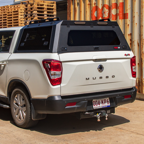 G4 Tub Canopy - Hybrid - for Ssangyong Musso Short Wheel Base (SWB) w/windows