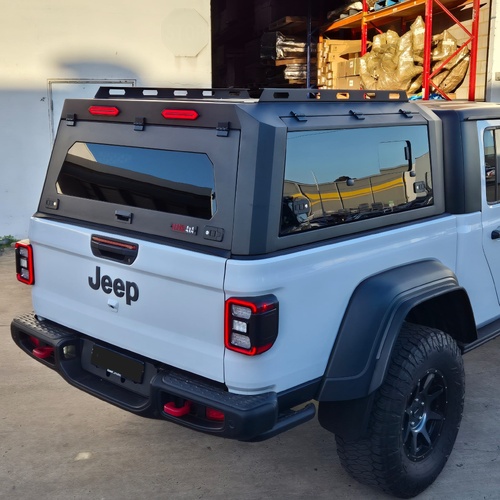 G4 Tub Canopy - Hybrid - for Jeep Gladiator 2020+ (w/sliding window)