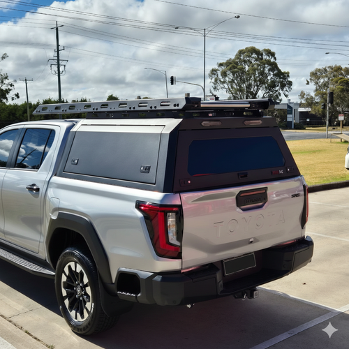 G4 Tub Canopy - Hybrid - for Toyota HiLux 2026+ Dual Cab Ute