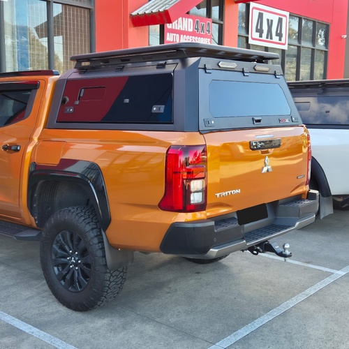 G4 Tub Canopy - Hybrid - for Nissan Navara 2026+ Dual Cab - With Slide Windows
