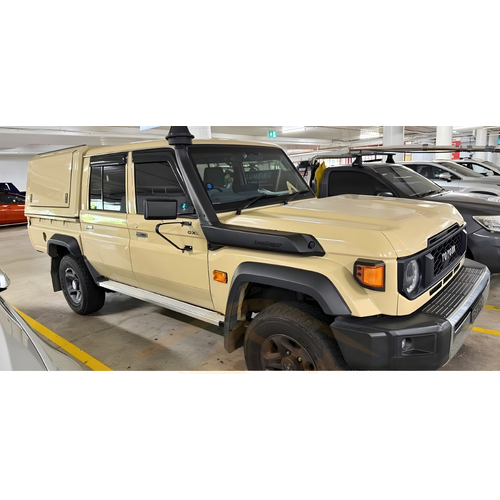 Front Black Fender Flares to suit Toyota Landcruiser 79 2024+ Series