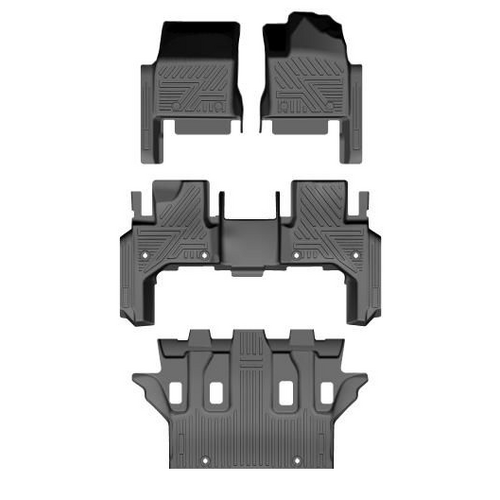 3D Moulded Floor Mats fit for Toyota Landcruiser 300 Series LC300 2022 - 2026
