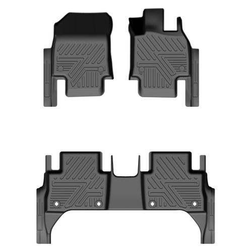 3D Moulded Floor Mats suitable for Toyota Rav4 Rav-4 2019 - 2025 