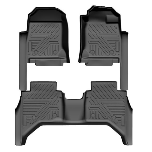 3D Moulded Floor Mats fit for Ford Ranger PX1/2/3 2012 - 2021 Auto 