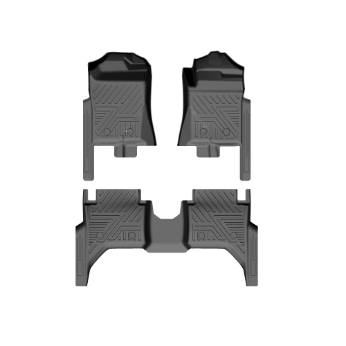 3D Moulded Floor Mats fit for VW Amarok 2022 - 2026 Volkswagen Auto Gearbox
