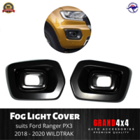 Front LED Grille to suit New Ford Ranger T9 2022+ Wiltrak / Sport / XLT  Black - GRAND4x4