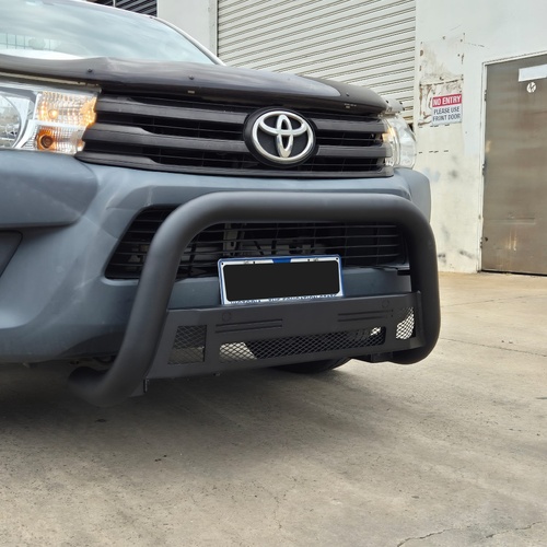 Steel Black Nudge Bar for Toyota Hilux N80 2015 - 2025