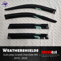 Premium Weathershields Window Visors to suit Jeep Grand Cherokee WK 2010 - 2020