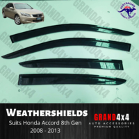 Premium Weathershields Window Visors to suit Honda Accord 8th Gen 2008 - 2013