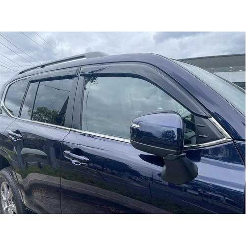 Premium Injection Weathershields Tinted Visors for Toyota Landcruiser 300 2021+