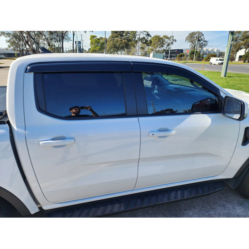 Premium Weathershields Injection Moulded to suit WV Amarok 2022+ Daul Cab