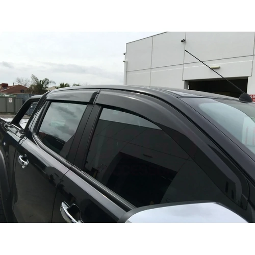Premium Injection Weathershields Tinted Visors for Mazda BT-50 2012 - 2019