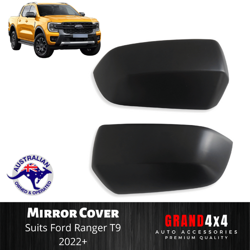 CMGS Door Mirror (Right Driver Side) For Ford Ranger PX 06/2015-04/2022 – Black, Left/Right Fit